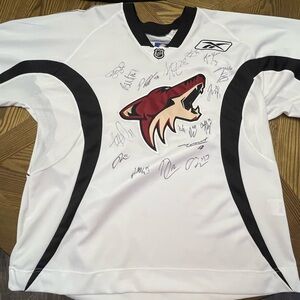 Autographed Arizona Wolves Reebok Jersey